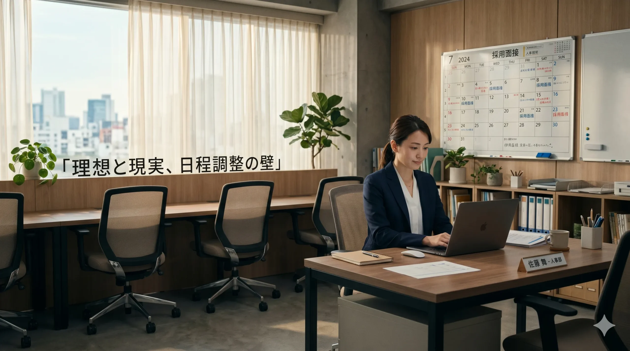 「当日対応」71.2%なのに日程調整に1週間?採用体験の見えないロス