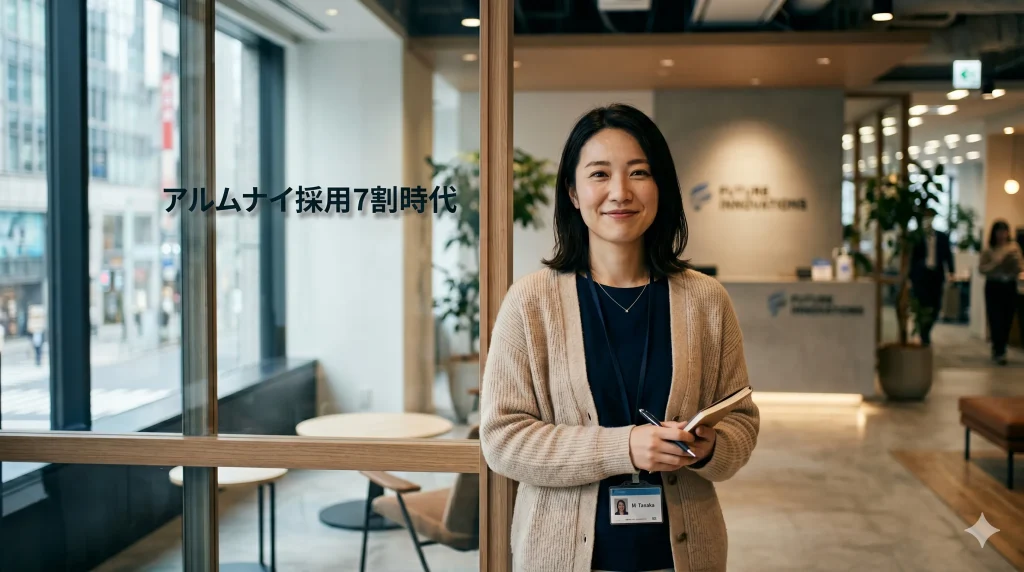 「アルムナイ採用」制度を持つ企業が約7割。中小企業はどう向き合うか