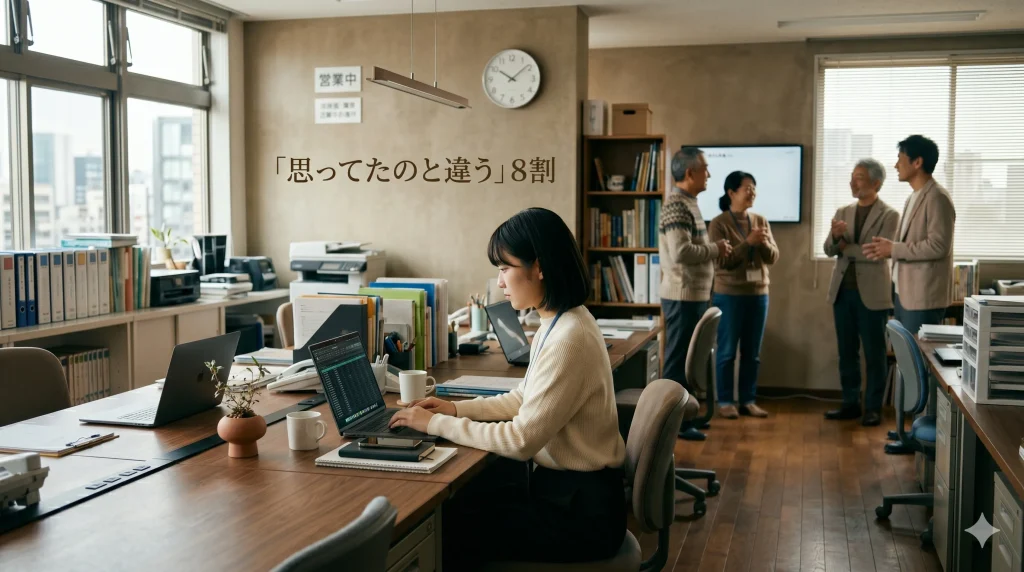 8割が「入社後ギャップ」を実感──1ヵ月以内の離職も招く、3つの予防策