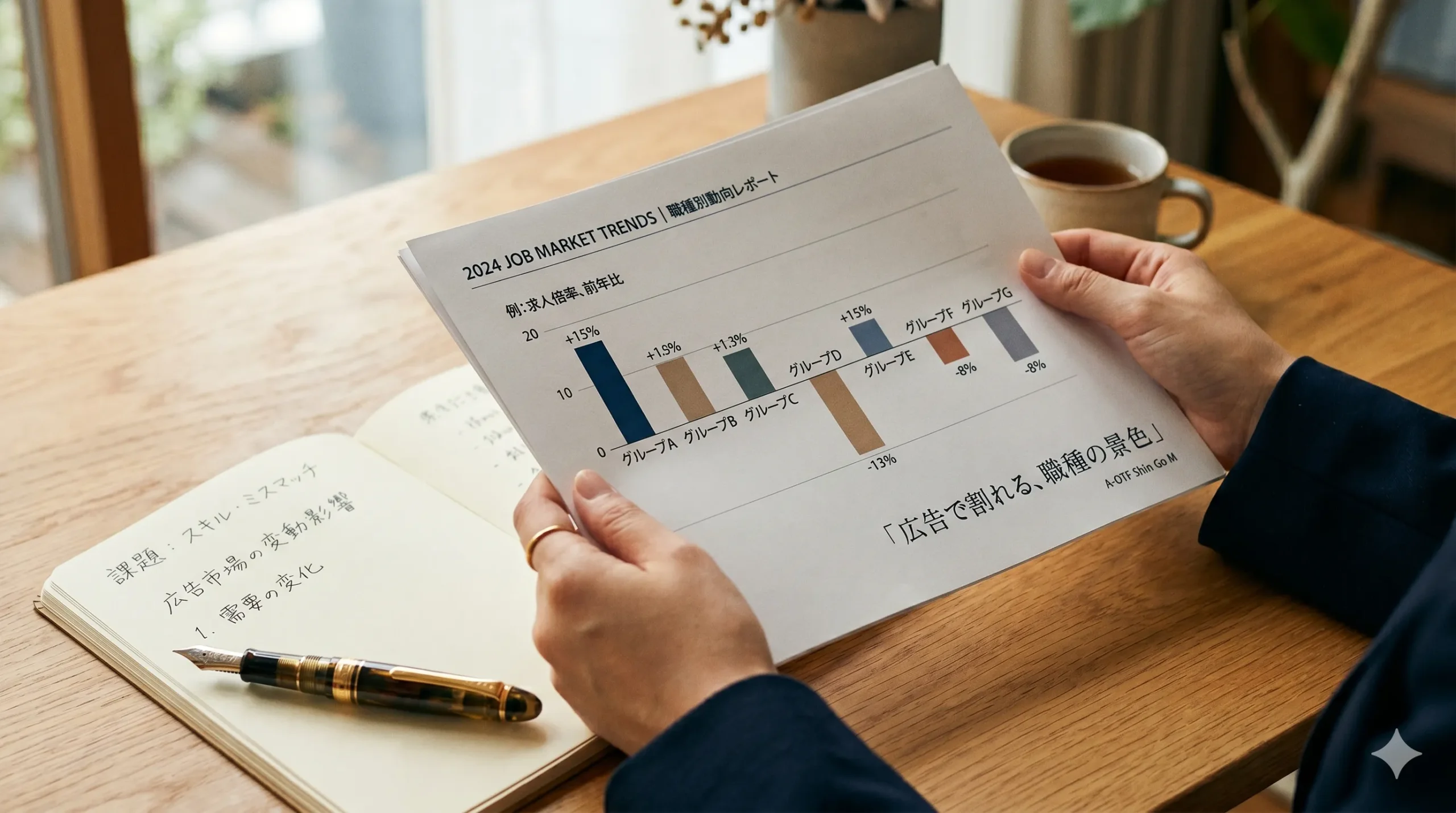 求人広告-14.2%でもIT+23%。3月データに見る職種別の二層構造