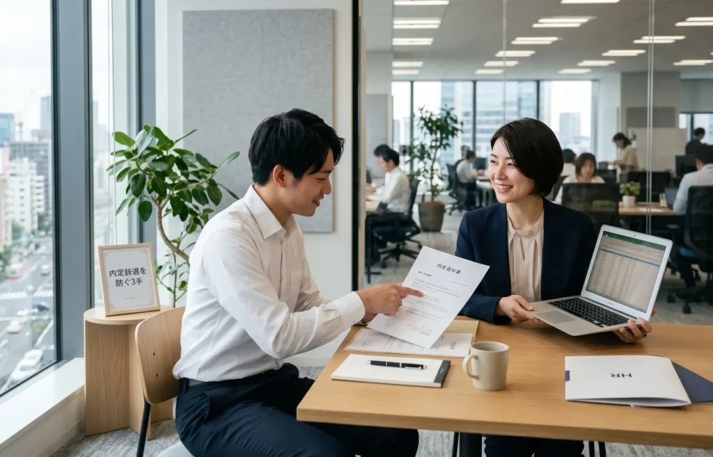 内定辞退の最多理由は「志望度の差」49.8%──中途採用で防ぐ3ステップ