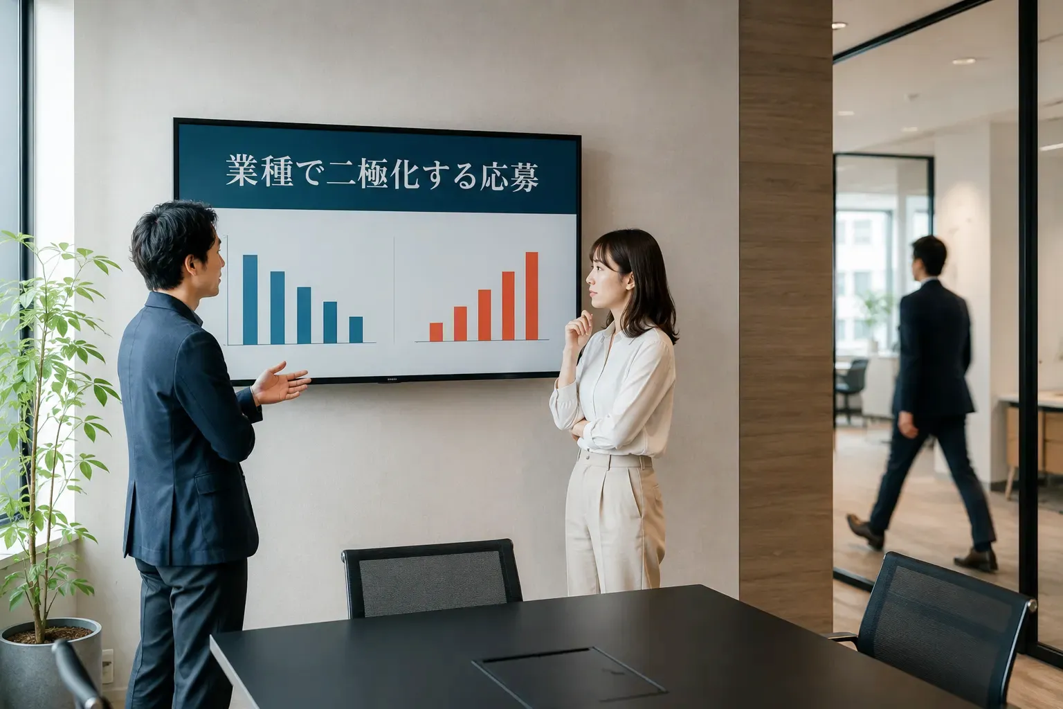 求人件数190.7%増でも応募は別物──業種で二極化する中途採用の「見せ方」