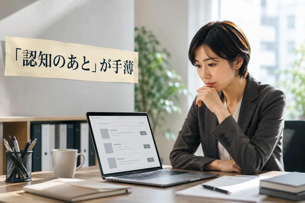 中途採用の打ち手は「広告出稿」最多、でも “認知のあと” が手薄かもしれません