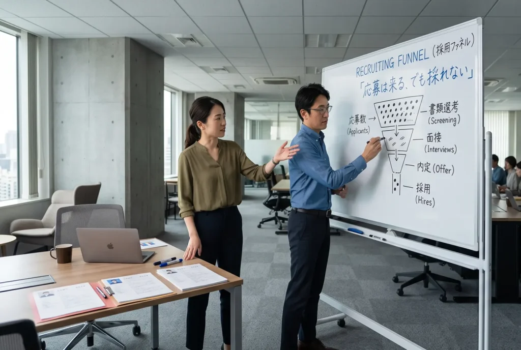 中途採用、応募数は約9割が予定通りでも3割が採れない──「量より質」の設計へ