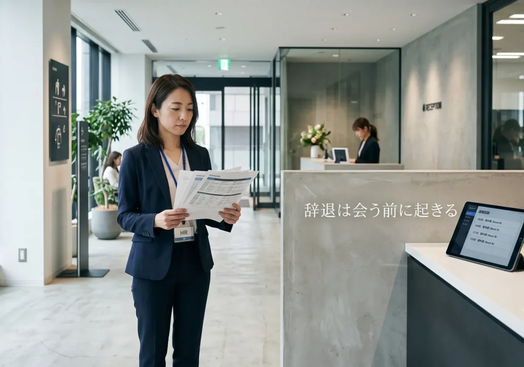 選考辞退の6割は「面接前」に起きる──中途採用の歩留まりを守る連絡設計