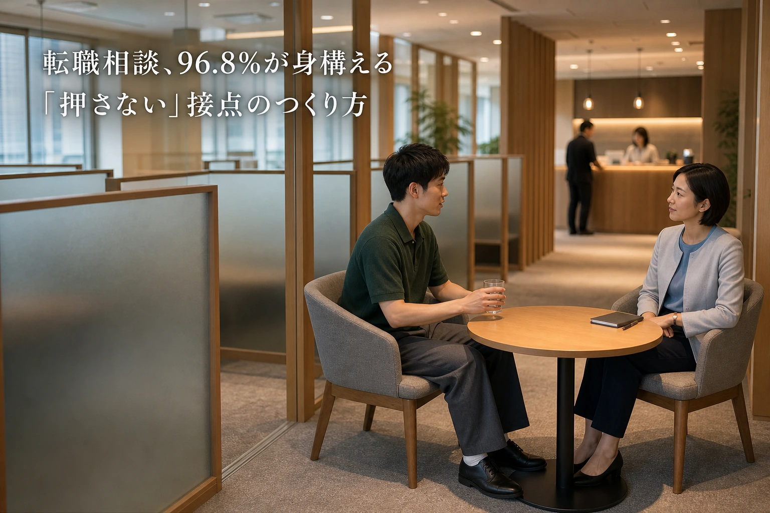 20代の中途採用、96.8%が転職相談に身構える── “押さない” 接点のつくり方