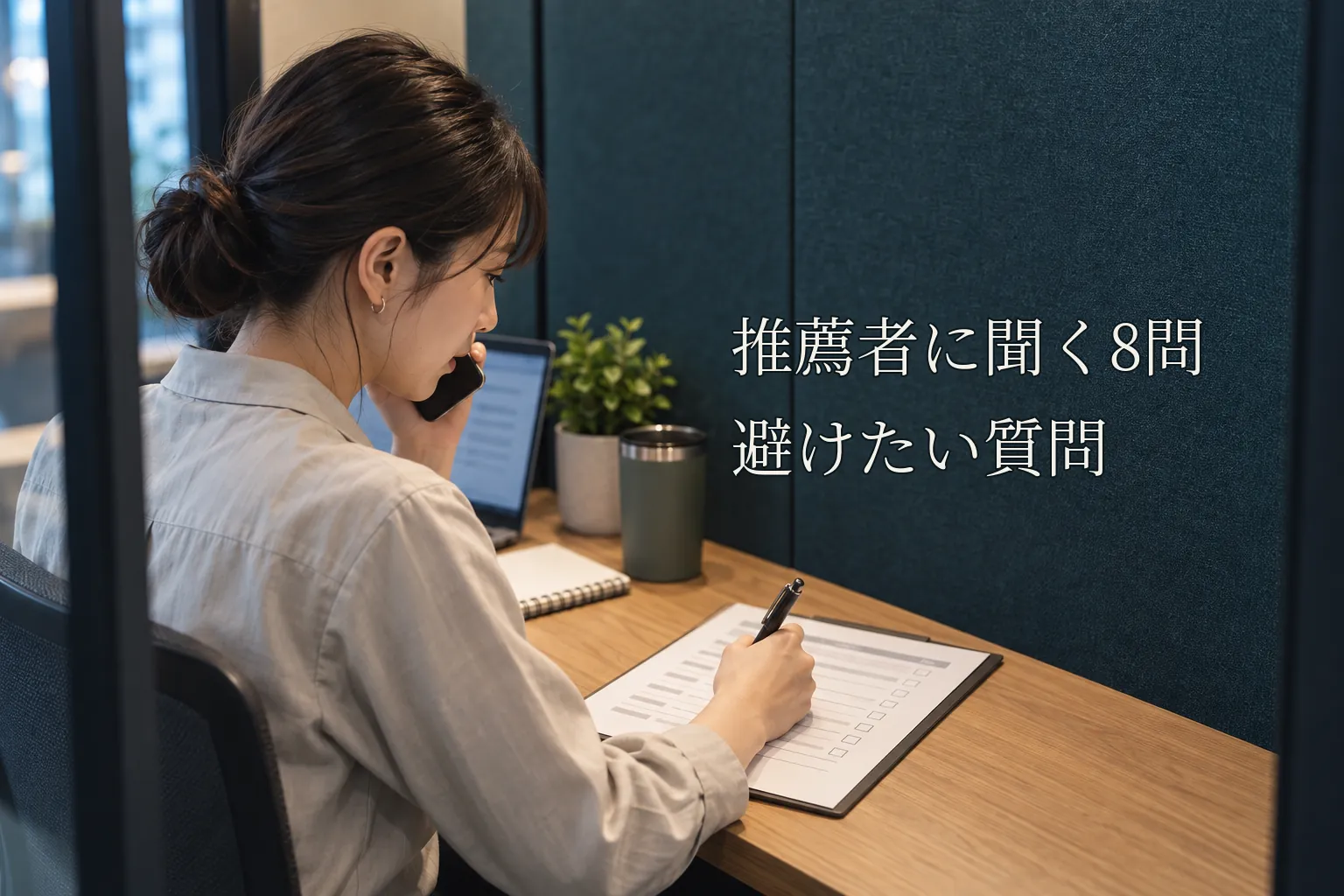 リファレンスチェックの質問例8問──推薦者に聞くことと、避けたい質問