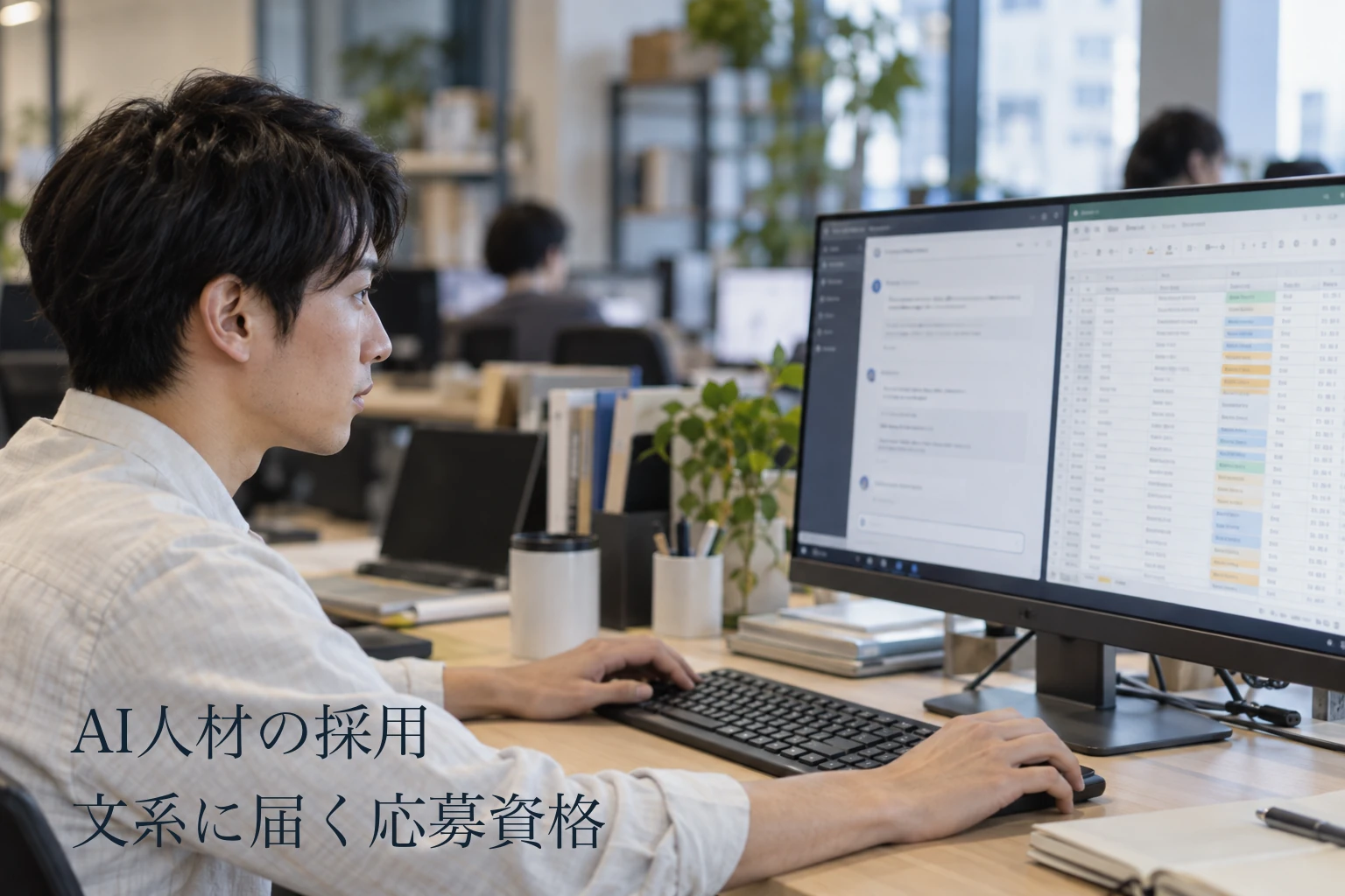 AI人材の採用──2040年に340万人不足、文系出身に届く応募資格の書き方