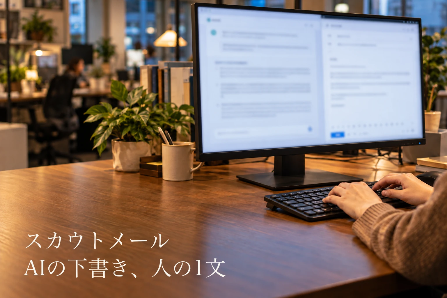 スカウトメールをAIで作る手順──AIに渡す指示文の例と、人が書く1文